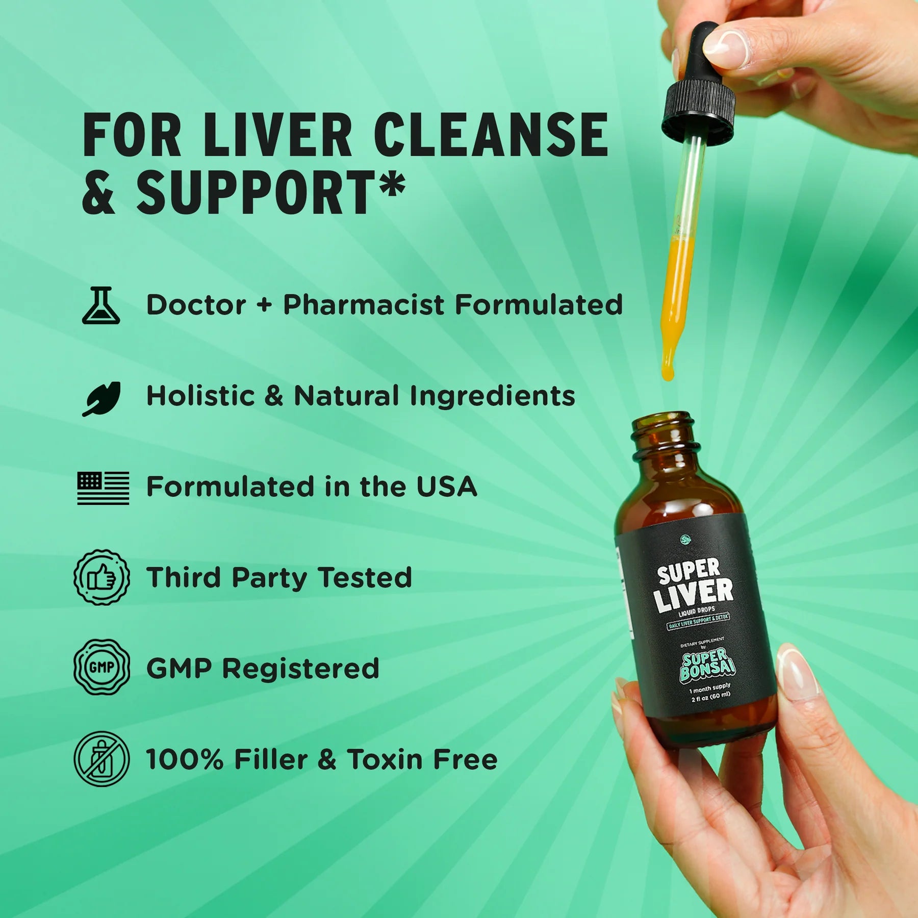 Super Liver Drops benefits