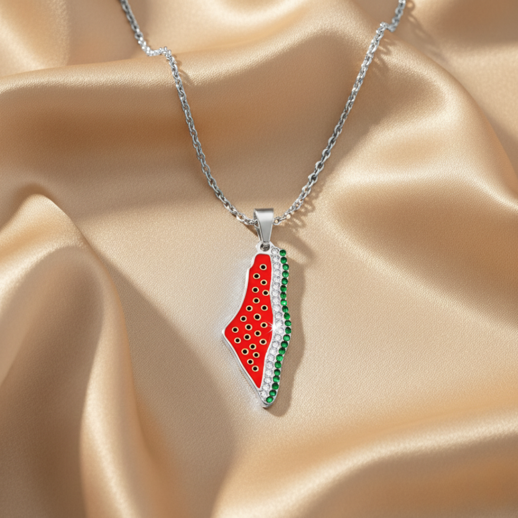 Palestine Watermelon Necklace