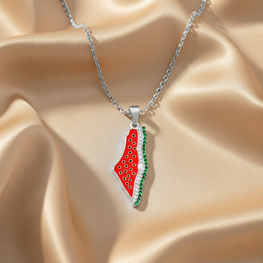 Palestine Watermelon Necklace