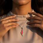 Palestine Watermelon Necklace