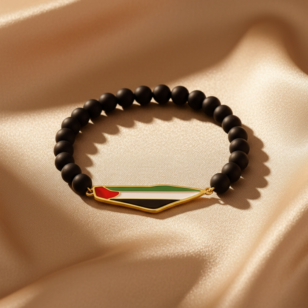 Palestine Bead Bracelet