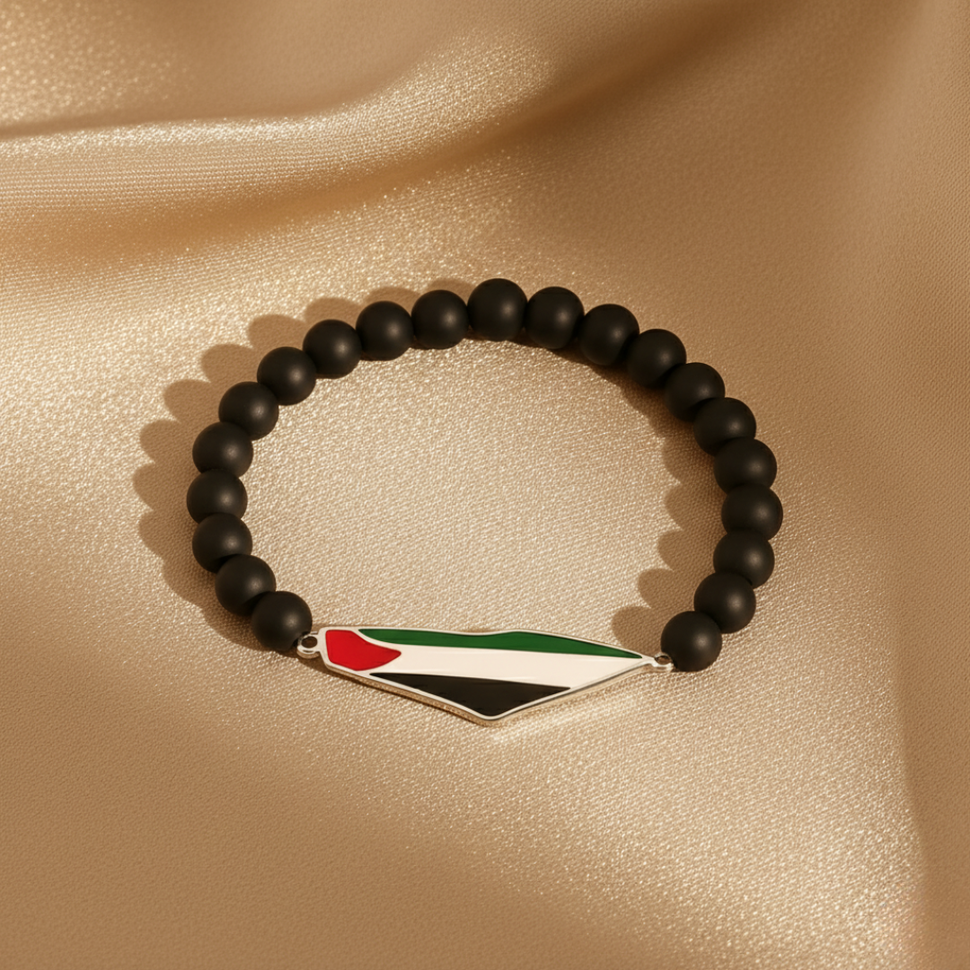 Palestine Bead Bracelet