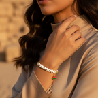 Palestine Gold Bead Bracelet