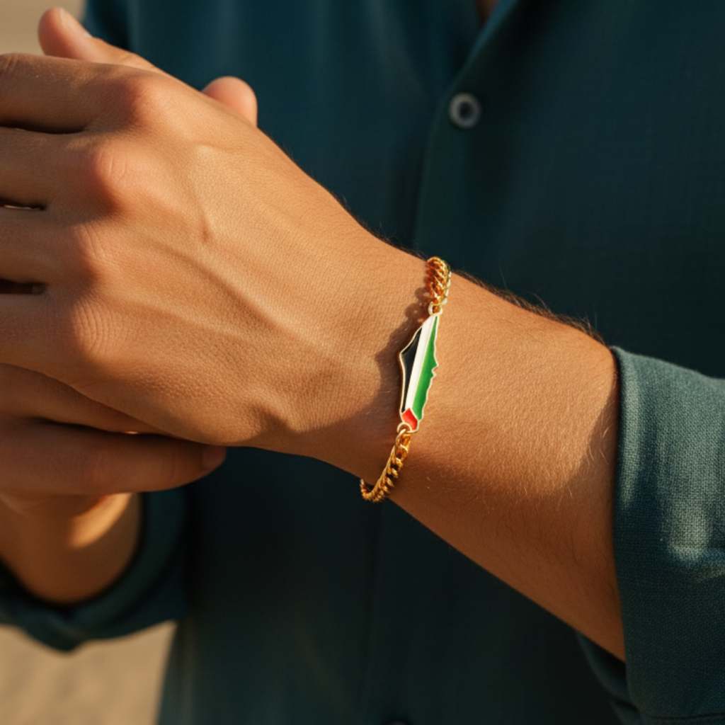Palestine Chain Bracelet