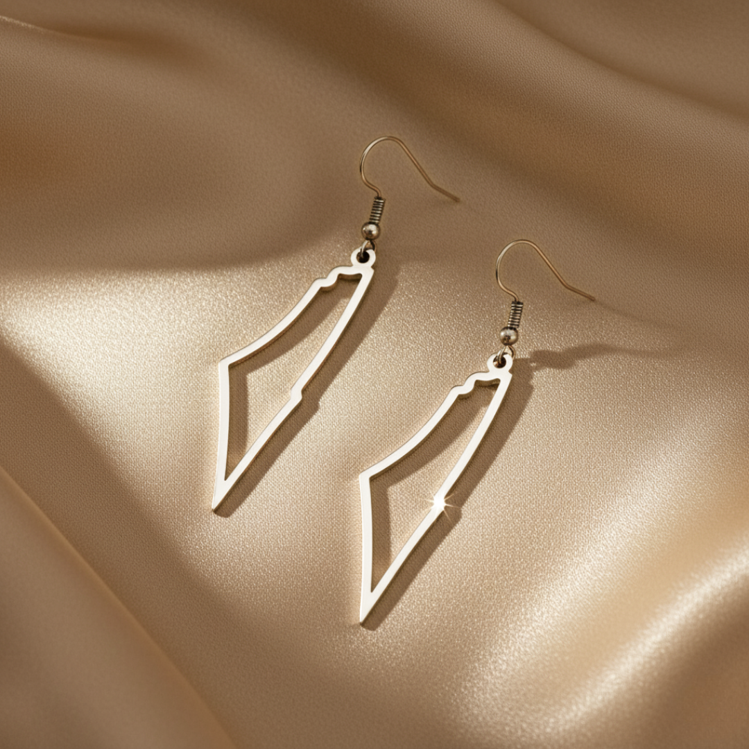 Palestine Outline Earrings