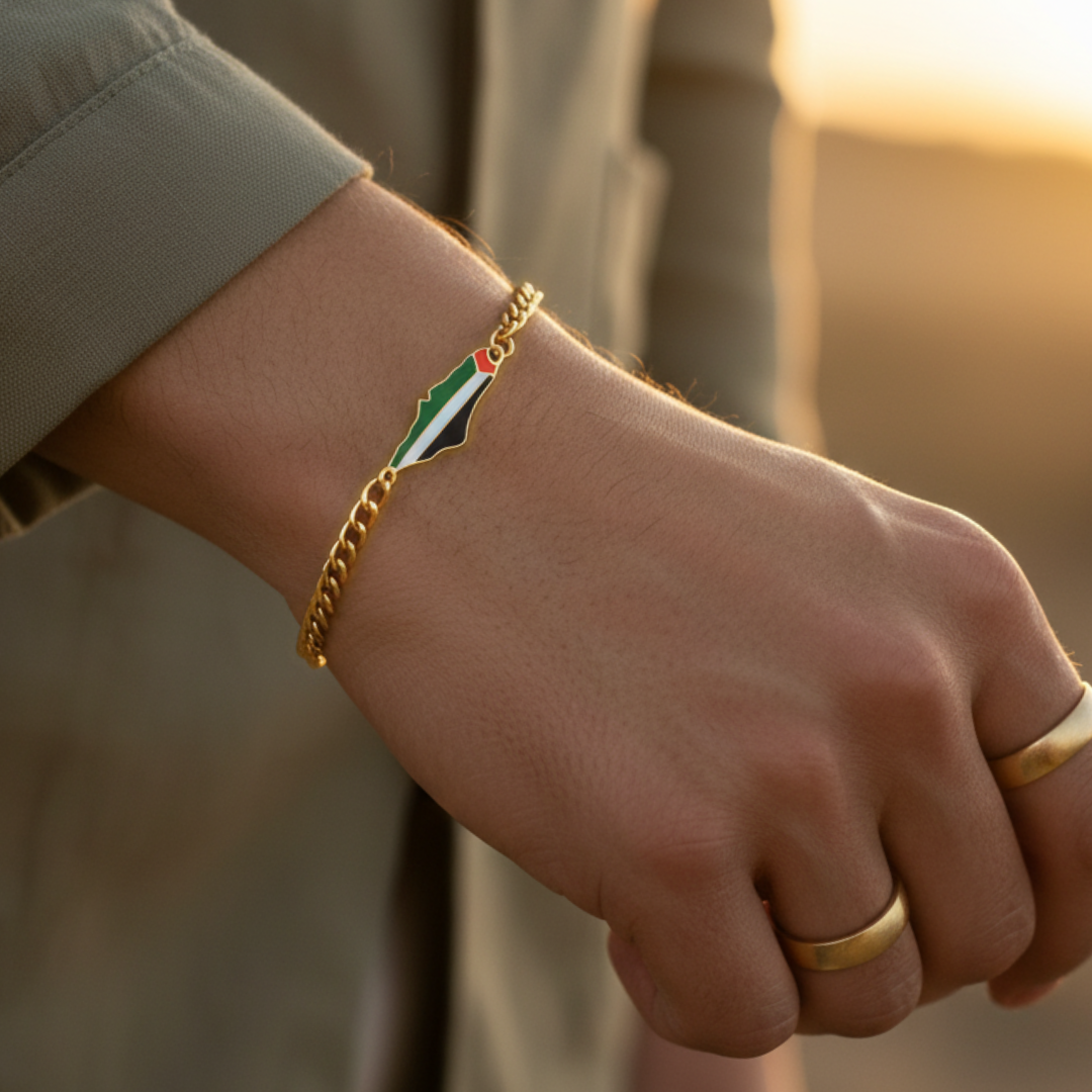 Palestine Chain Bracelet
