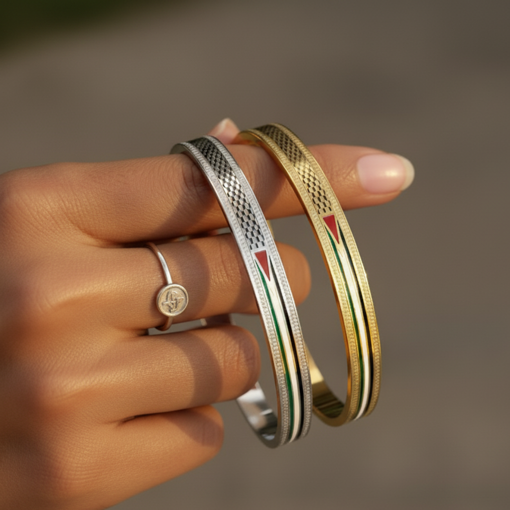 Palestine Heritage Cuff