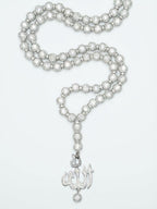 Flame Tasbih Necklace, view 2