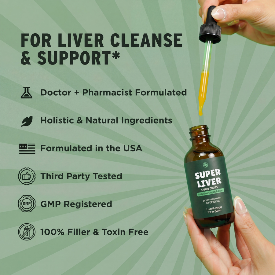 Super Liver Liquid Drops – Daily Liver Support & Detox