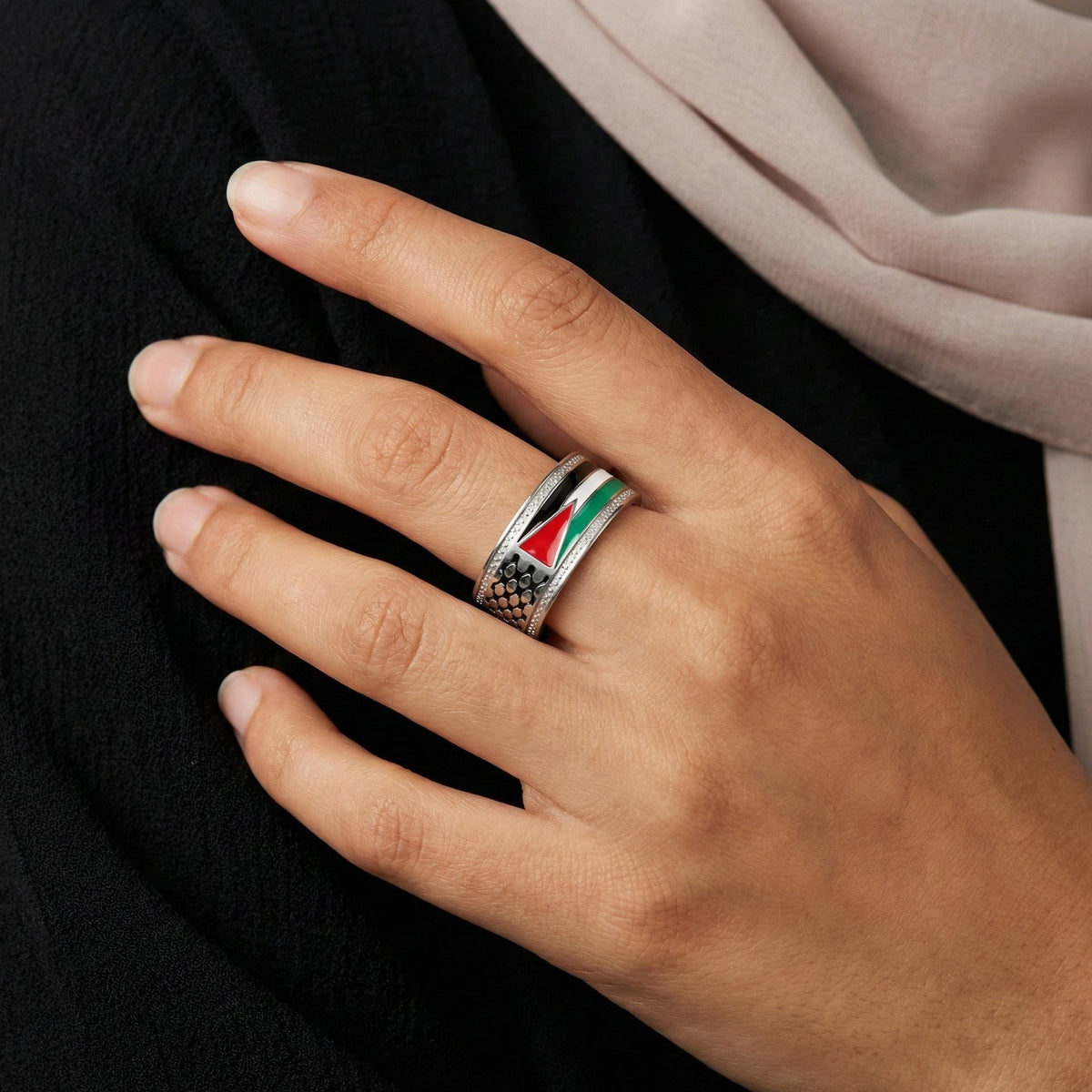 Palestine Heritage Ring