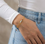 Palestine Map Bracelet