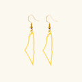 Palestine Outline Earrings