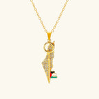 Palestine Key Necklace