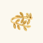 Palestine Olive Leaf Ring