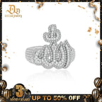 Iced-Out Allah Ring by KALANI