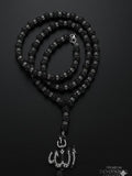 Black Tasbih Necklace by KALANI